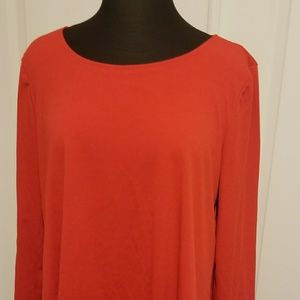 Red Dressy Bowtie Shirt XXL